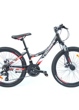 Велосипед Crosser Nio Stels 26" (рама 14) чорно-червоний