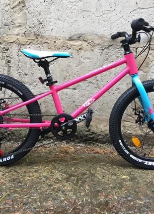 Велосипед Crosser Super Light 20" (рама 10, 6S) розовый
