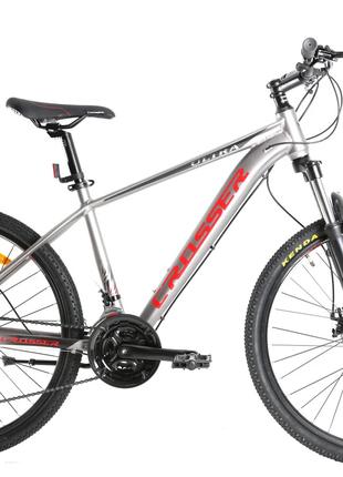 Велосипед Crosser Ultra 26", рама 16,9 сірий
