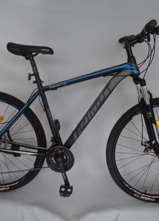 Велосипед найнер Azimut 29" GD рама 19, 2021 черно-синий