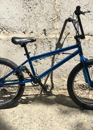 Трюковый велосипед Crosser BMX 20" синий