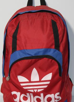 Рюкзак міський спортивний ADIDAS (р-р 44х31см, червоний)