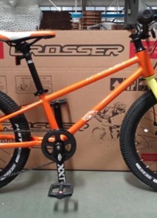 Велосипед Crosser Super Light 20" (рама 10, 6S) оранжевый