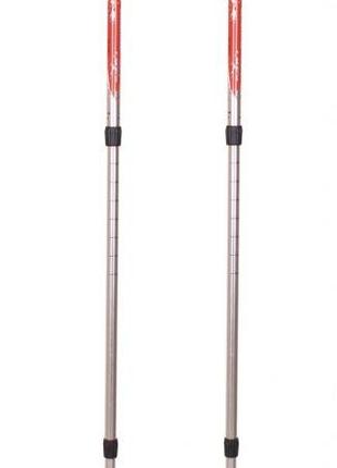 Трекинговые палки Tramp Scout 140 Alu 6061 красные (пара)