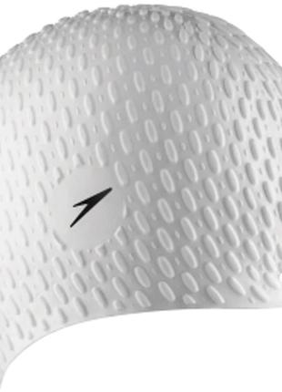 Шапочка для плавання Speedo Bubble Cap White (5053744175850)