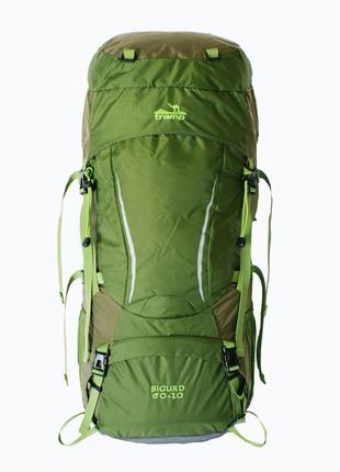 Туристический рюкзак Tramp Sigurd 60+10 зеленый UTRP-045