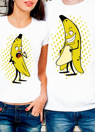 Парные футболки для влюбленных "Отдам свой банан в хорошие руки"
