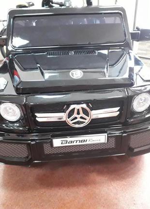 Электромобиль Mercedes-Gelenvagen G-class Кожа,завод от ключа,EVA
