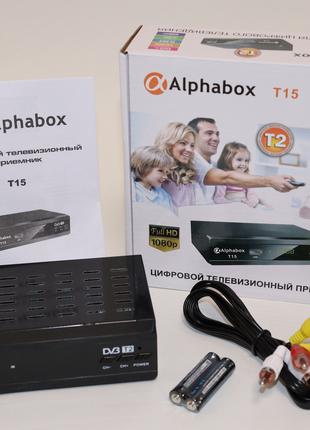 Alphabox T15 цифровий ефірний DVB-T2 ресивер