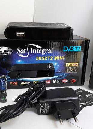 Sat-Integral 5052 T2 MINI цифровой эфирный DVB-T2 ресивер (тюн...