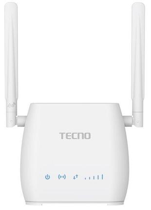 TECNO TR210 4G-LTE стационарный роутер с антеннами + аккумулят...