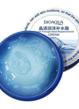 Гель для обличчя з гіалуроновою кислотою Bioaqua Crystal Throu...