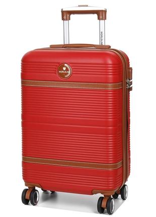 Валіза маленька S ABS-пластик Worldline Airtex 629 56×36×22см ...