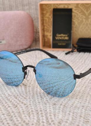 Красивые  круглые солнцезащитные очки gian marco venturi gmv876