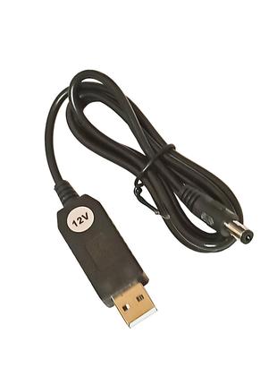 USB кабель с преобразователем напряжения с 5V на 12V