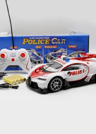 Радиоуправляемая Bugatti Veyron Полицейская с Мигалками и Сиреной