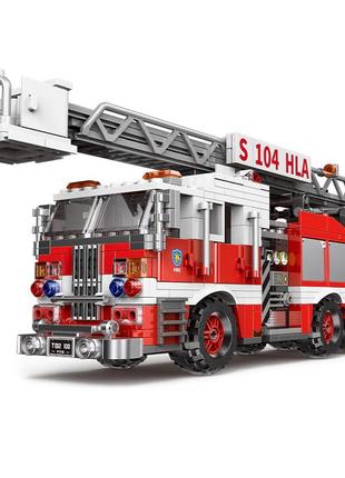 Конструктор XingBao Пожарная Машина с Лестницей 751 Деталь