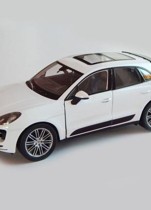 Игрушечная Металлическая Машинка Моделька Porsche Macan Turbo