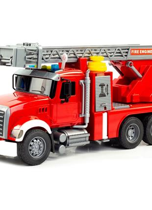 Пожежна Машина Іграшка Дитяча з Водою зі Шланга зі світлом і З...