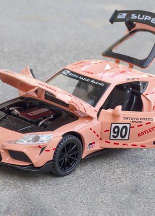 Игрушка Машинка Металлическая Toyota Supra GT4 Concept НаЛяля