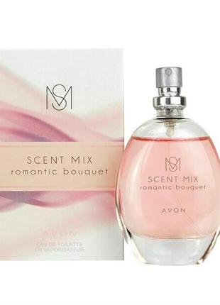Туалетная вода Scent mix romantic bouquet, 30 мл