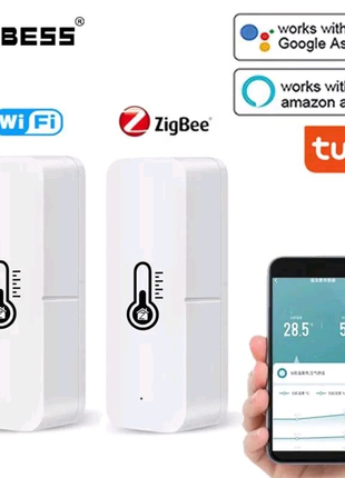 Умный дом, Zigbee i Wi-Fi датчик температуры и влажности.