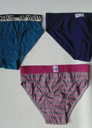 Мужские трусы слипы плавки , primark англия 3 шт м