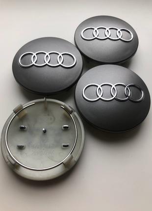 Колпачки заглушки на диски Ауди Audi 68мм 8D0 601 170  8D0601170