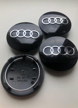 Колпачки заглушки на диски Ауди Audi 68мм 8D0 601 170 8D0601170