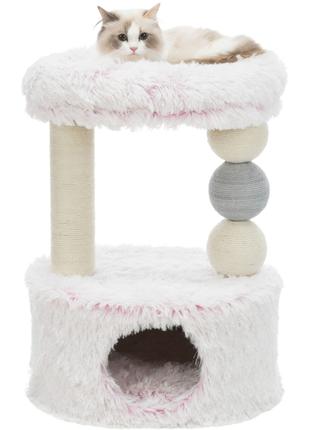 Когтеточка-домик Trixie Harvey розовая для кошек 73см