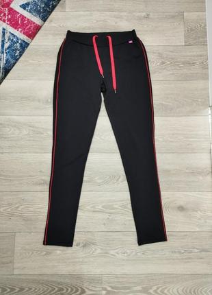 Женские спортивные брюки штаны для тренировок с сеточкой