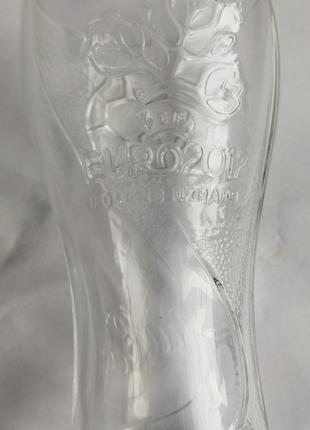 Склянка з Логотипом Euro2012Coca-Cola и просто Coca-Cola