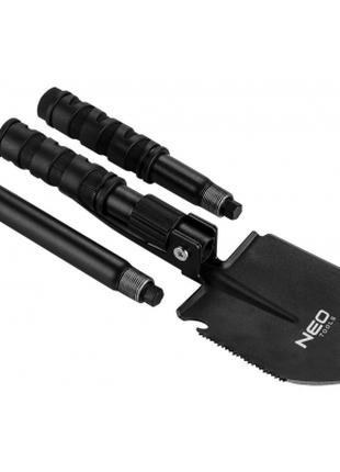 Тактическая лопата Neo Tools 63 см, 8 в1, мультитул