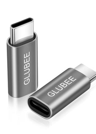 Адаптер GLUBEE USB C для освещения (женский) Зарядный адаптер,...