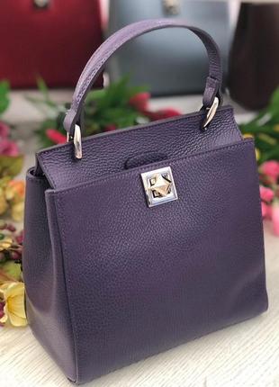 Жіноча шкіряна сумка італія женская кожаная сумка