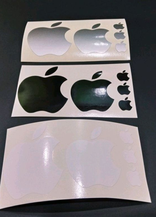 Наклейки на телефон ноутбук apple яблуко айфон iPhone apple ipad