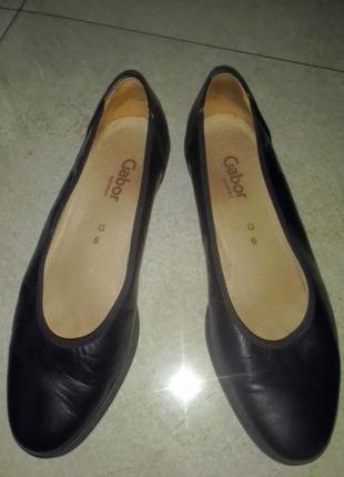 Туфли повседневные бренда gabor comfort, размер 39 (6 )