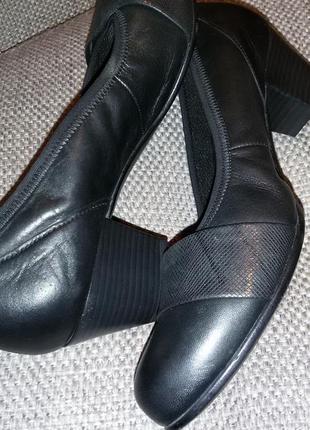 Туфли gabor 39размер (26,0см),полнота g