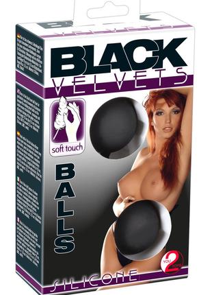Вагінальні кульки Black Velvets Balls
