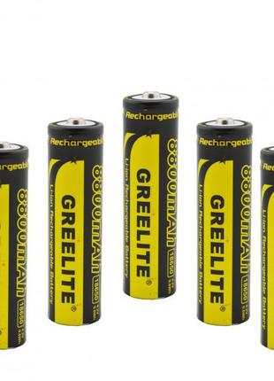 Аккумулятор (1шт) 18650 Greelite 4.2V 9.6Wh Li-ion батарейка д...