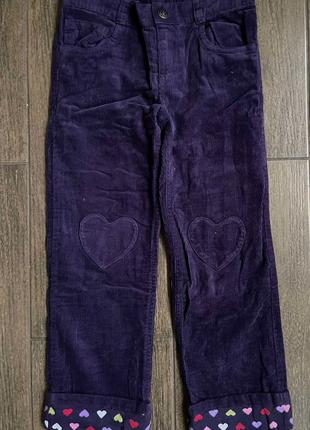 1, Теплые вельветовые брюки на трикотажной подкладке Крейзи8 C...