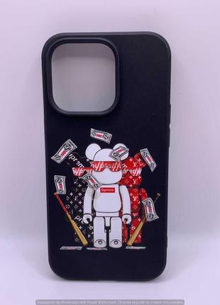 Чохол Bears & Kaws Matt Case (Nprint) iPhone 14 Pro (supreme) ...