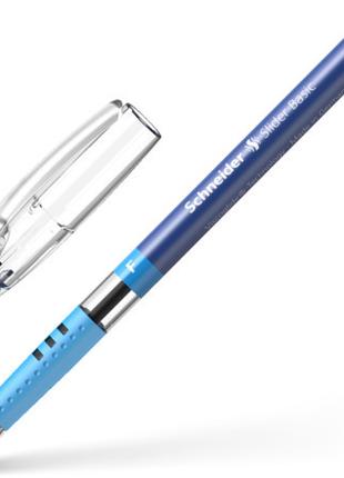 Ручка масляна синя 0,5 мм, Schneider Slider Basic F