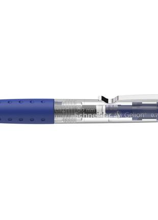 Ручка гелева синя 0.7 мм, Schneider Gelion+