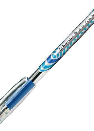 Ручка масляна синя 0,7 мм, Schneider Slider Basic M