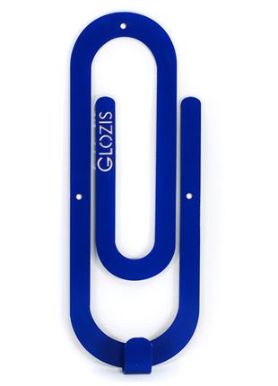 Вешалка настенная Крючок Glozis Clip Blue H-013 26 х 10см