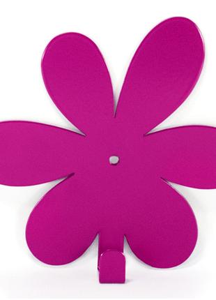 Вешалка настенная Крючок Glozis Flower Purple H-021 13 х 12см