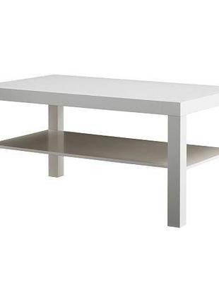 ЛАКК Журнальный стол, белый Ikea дерево