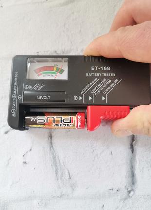Цифровой тестер элементов питания Battery Tester BT-168