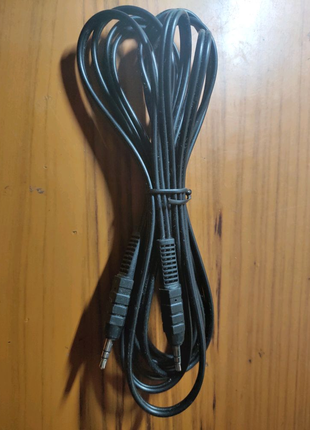 Шнур кабель аудіо Jack 3.5 мм х 3.5 мм-3метра